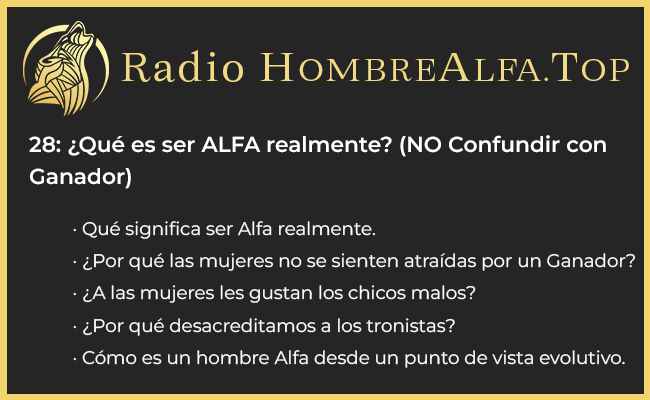 que es un hombre alfa