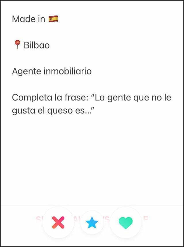 tinder descripcion