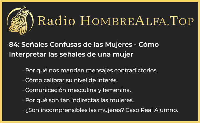 señales de una mujer