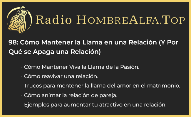 como mantener la llama en una relacion