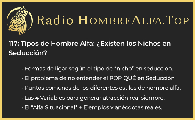 Tipos de hombre alfa seduccion