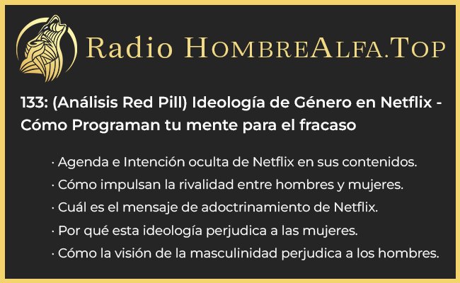 ideologia genero netflix red pill